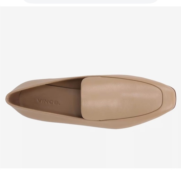 Vince Shoes - Vince Brette leather Loafer Women's Sz 5.5 Color Cappuccino tan NEW slip on shoe